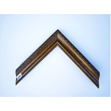 0838-3015 12 3 ,2X1,6 MOLDURA NATURAL tingido ouro velho