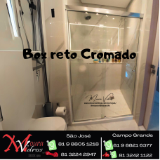 BOX CROMADO RETO INCOLOR