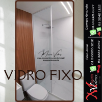 BOX VIDRO FIXO BANHEIRO ATÉ O TETO BOX VIDRO FIXO BANHEIRO ATÉ O TETO