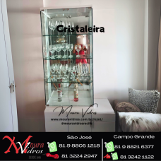 Cristaleira de vidro