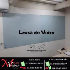 LOUSA DE VIDRO TEMPERADO ESCOLAR