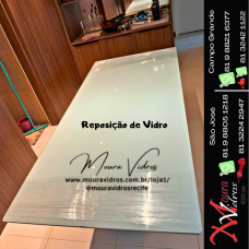 REPOSIÇÃO DE MESA DE VIDRO TEMPERADO SERIGRAFADO BLINDEX