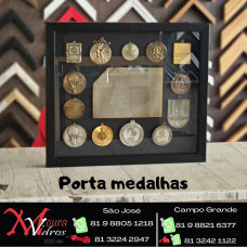 QUADRO PORTA MEDALHAS
