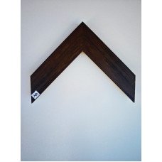 Moldura de madeira lisa 17 0011-4004 4,0 largura x 1,5cm altura cor HS Gano