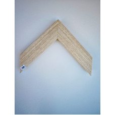Moldura de madeira lisa 15 0011-7001 4,0 largura x 1,5cm altura revestimento amadeirado Marfim