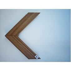 Moldura de madeira lisa 15 0011-7003 4,0 largura x 1,5cm altura revestimento amadeirado Carvalho