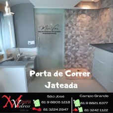 Porta de Correr Jateada