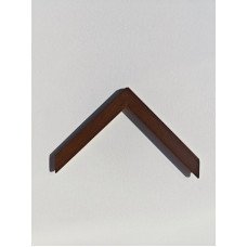0004-1258 2X1 MOLDURA LISA MARROM TABACO  RETO