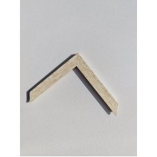 0020-0101 7 2X 1. MOLDURA FINA LISA RETA PÁTINA BEGE