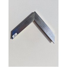 0122-2070 12 3 X1,2 MOLDURA RETA HS PRATA