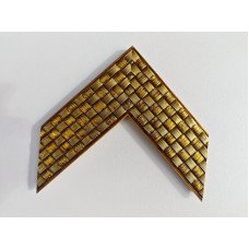 0166-1105 16 6X1,3 MOLDURA DOURADA LARGA TRABALHADA