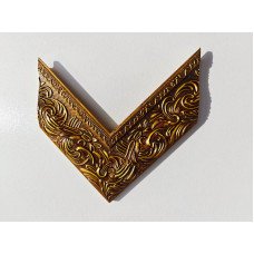 0273-2501 6,3X 1,3 18 MOLDURA OURO ENVELHECIDO LARGO TRABALHADO