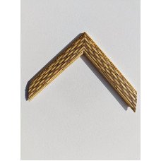 309-8102 8,0 3X1,3 MOLDURA TRANÇADA MARROM