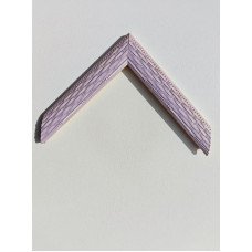 0309-8105 9 3X1,3 MOLDURA LILÁS TRANÇADA
