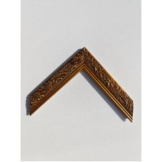 0656-8100 3,5X 1,3 8 OURO BOLEADA TRABALHADA