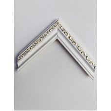 289-001 10 3,5-1,5 BRILHO BRANCO TRABALHADO 3,5CM