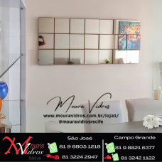 PAINEL DE ESPELHO COLADO