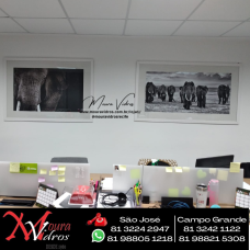 QUADRO MOLDURA COM PASSEPARTOUT Passe-partout