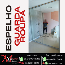 ESPELHO PORTA DE GUARDA ROUPA