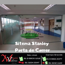 PORTA DE VORRER MÃO AMIGA STANLEY 4 FOLHAS