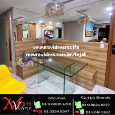 ESPELHO SALA ANTES E DEPOIS