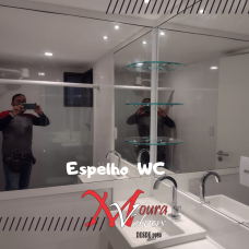 Espelho lapidado para Banheiro WC Lavabo