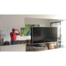 PAINEL DE ESPELHO PARA SALA ( TV )