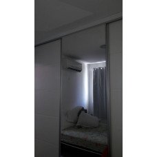 ESPELHO PARA PORTA DE GUARDA ROUPA COLADO