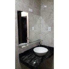 espelho vivix para banheiro - wc com prateleira