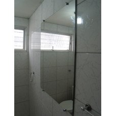 Espelho Para Banheiro Com Botão Francês