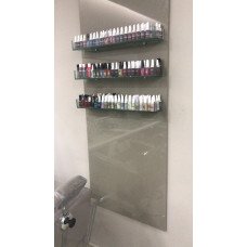 PRATELEIRA DE VIDRO PARA ESMALTERIA